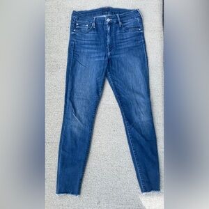 Mother skinny ankle jeans size 30
